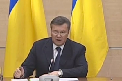 Янукович объяснил кризис украинской экономики