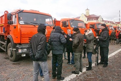 КАМАЗу вернули захваченные на Украине грузовики