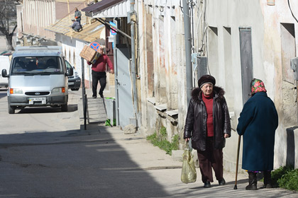 Крым начала выдачу пенсий в рублях