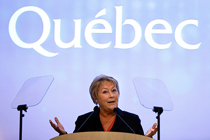 Лидер сепаратистов Квебека пообещала прозрачную границу с Канадой