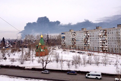 На каучуковом заводе в Омске произошел взрыв