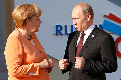 Песков отказался раскрыть результаты переговоров Путина с Меркель