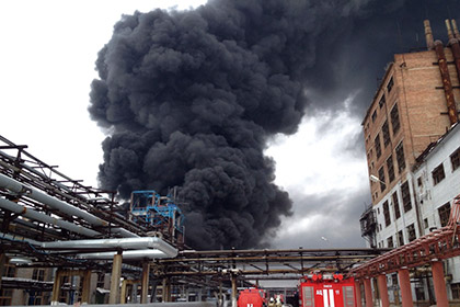 Пожар на заводе в Омске локализован