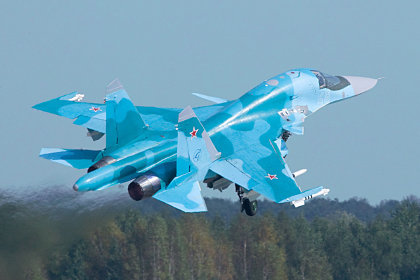 Россия вооружилась бомбардировщиками Су-34