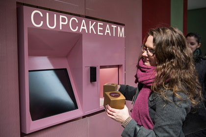 В Нью-Йорке появился первый автомат с капкейками