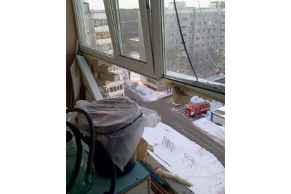 В Оренбурге из-за взрыва самогонного аппарата обрушилась часть стены дома