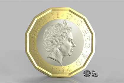 Великобритания обновит однофунтовую монету впервые за 30 лет