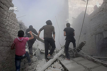 25 школьников погибли во время бомбардировки в Сирии
