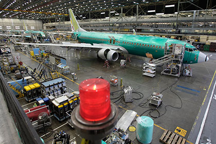 Boeing обеспокоен возможным срывом поставок комплектующих из Украины и России