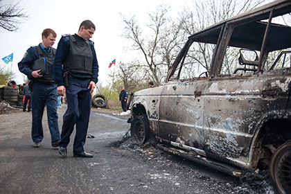 ОБСЕ начала расследование перестрелки в Славянске