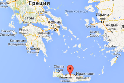 У берегов Крита затонуло судно с россиянами на борту