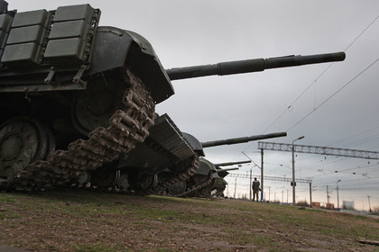 В Донецкую область прибыла вооруженная техника украинской армии
