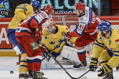 Сборная России уступила шведам в заключительном матче Еврохоккейтура