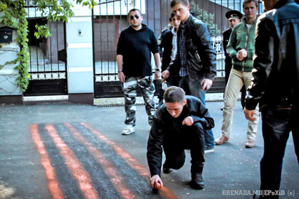 Украинское посольство обиделось на георгиевскую ленточку