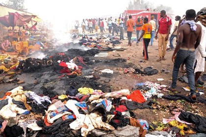 Жертвами двух взрывов в Нигерии стали почти 120 человек