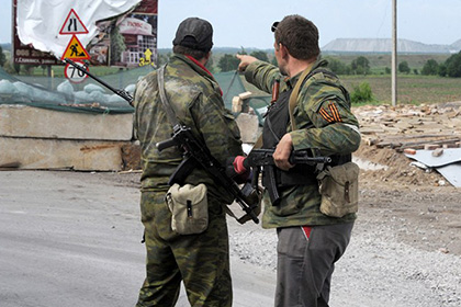 Бойцы Нацгвардии сообщили о крушении военного вертолета под Славянском
