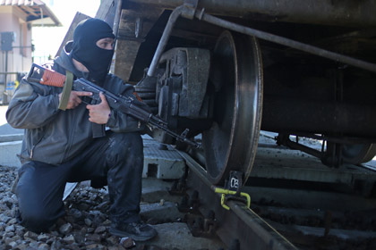 На  Донецкой железной дороге за сутки произошло семь взрывов