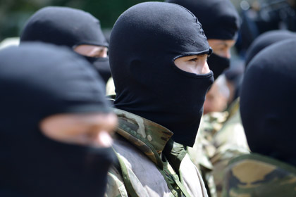 На востоке Украины создали «антитеррористический» батальон «Шахтерск»
