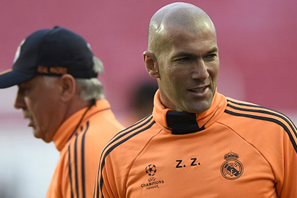Зидан стал тренером молодежного состава «Реала»