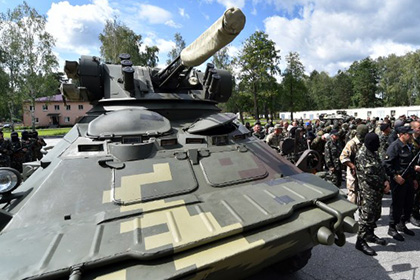 Киев насчитал у ополченцев 120 единиц бронетехники