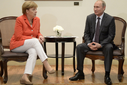 Путин и Меркель увидели тенденцию к деградации в ситуации на Украине