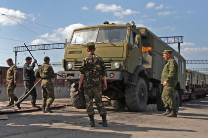 Россия остановила передачу Украине вооружений и техники из Крыма