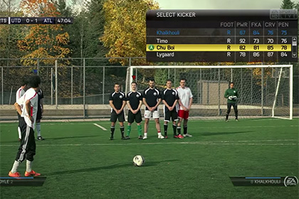 Сотрудник Electronic Arts снял футбольный матч по законам симулятора FIFA