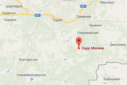 Украинские силовики взяли под контроль Саур-Могилу