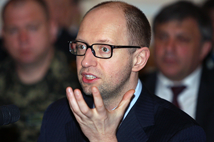 Яценюк оценил восстановление Донбасса в два миллиарда гривен