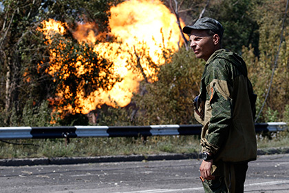 Близ границы РФ с Украиной снаряды повредили газопровод
