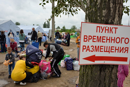 ФМС до осени ликвидирует все пункты временного размещения украинских беженцев