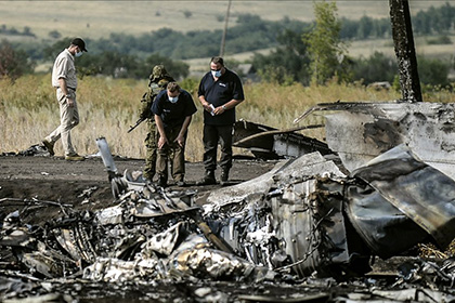 Киев назвал условия прекращения огня в зоне падения «Боинга»