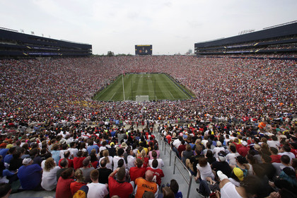 Матч «Манчестер Юнайтед» и «Реала» в США собрал более 100 тысяч зрителей