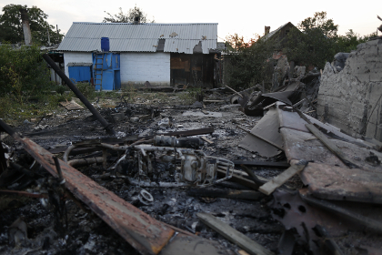 При артобстреле храма под Донецком погибли трое