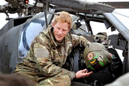 Принц Гарри рассказал о военной службе в Афганистане