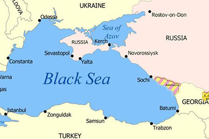 Россия показала Канаде правительную карту Черноморского региона