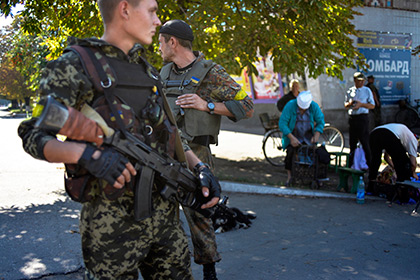 Российские журналисты попали под минометный обстрел в Луганске