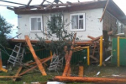 В Башкирии от урагана пострадали более 50 человек