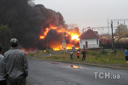 В Черкасской области произошел взрыв на железной дороге
