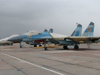 В Казахстане разбился Су-27