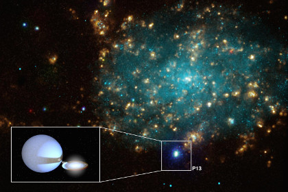 Астрофизики нашли самую прожорливую из маленьких черную дыру