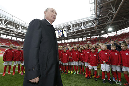 Путин вспомнил о сломанной на футболе ключице
