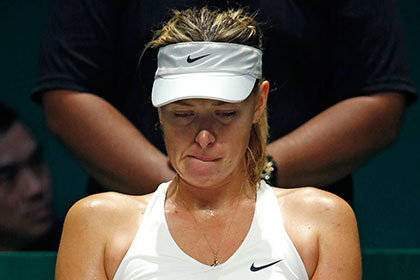 Шарапова потерпела второе поражение подряд на Итоговом чемпионате WTA