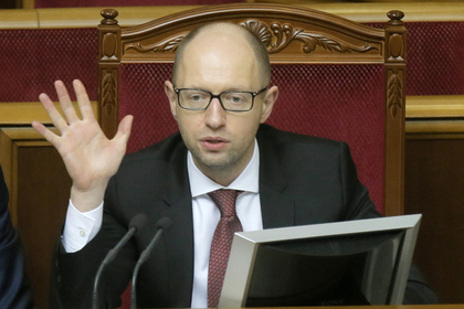 Яценюк предупредил о возможности свержения украинцами нового парламента