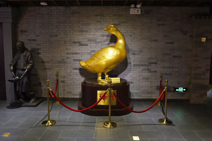 Китайский ресторан открыл музей утки по-пекински