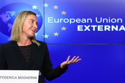 Могерини призвала ЕС найти канал общения с Россией