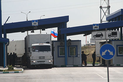 На украинской границе задержали 40 машин с грузами для Приднестровья