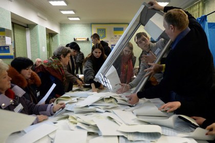 На выборах в Верховную Раду победил «Народный фронт»