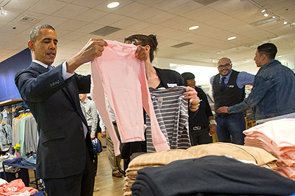 Барак Обама рассказал о трудностях предрождественского шопинга