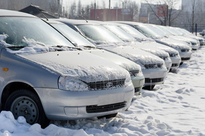 Продажи легковых автомобилей в России упали на 11 процентов